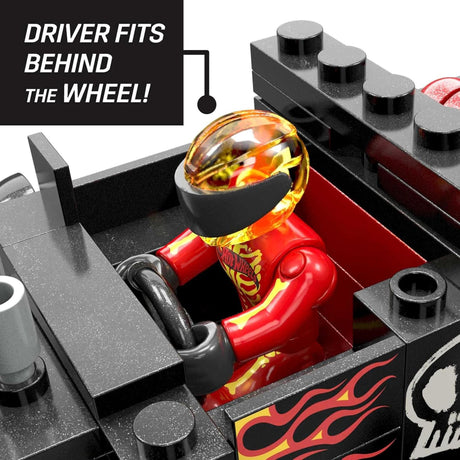 Mega Hot Wheels Monster Trucks Bone Shaker Crush Course