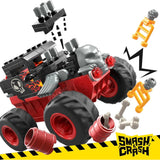 Mega Hot Wheels Monster Trucks Bone Shaker Crush Course