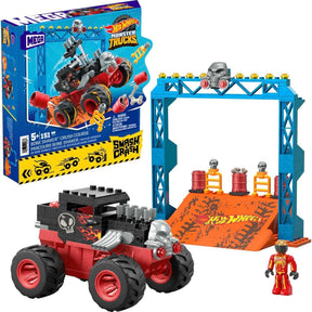 Mega Hot Wheels Monster Trucks Bone Shaker Crush Course