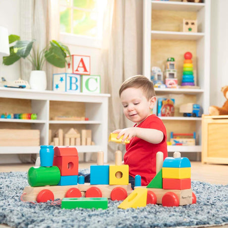 Melissa & Doug Jumbo Stacking Train