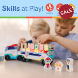 Melissa & Doug PAW Patrol ABC Wooden Block Truck