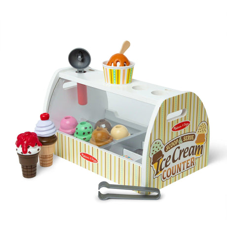 Melissa & Doug Scoop and Serve Ice-Cream Counter