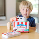Melissa & Doug Scoop and Stack Ice Cream Cone Playset