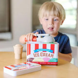 Melissa & Doug Scoop and Stack Ice Cream Cone Playset