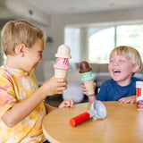 Melissa & Doug Scoop and Stack Ice Cream Cone Playset