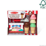 Melissa & Doug Scoop and Stack Ice Cream Cone Playset