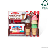 Melissa & Doug Scoop and Stack Ice Cream Cone Playset