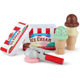 Melissa & Doug Scoop and Stack Ice Cream Cone Playset