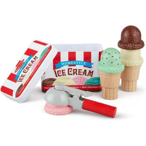Melissa & Doug Scoop and Stack Ice Cream Cone Playset