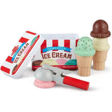 Melissa & Doug Scoop and Stack Ice Cream Cone Playset