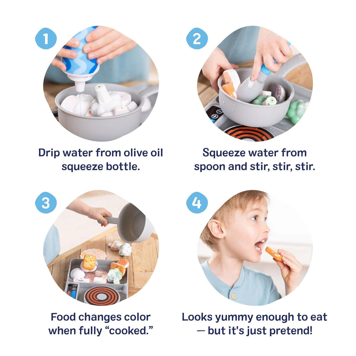 Melissa & Doug: Simmer & Stir Stove-Top Playset