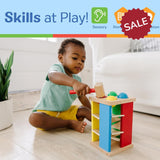 Melissa & Doug Wooden Pound & Roll Tower
