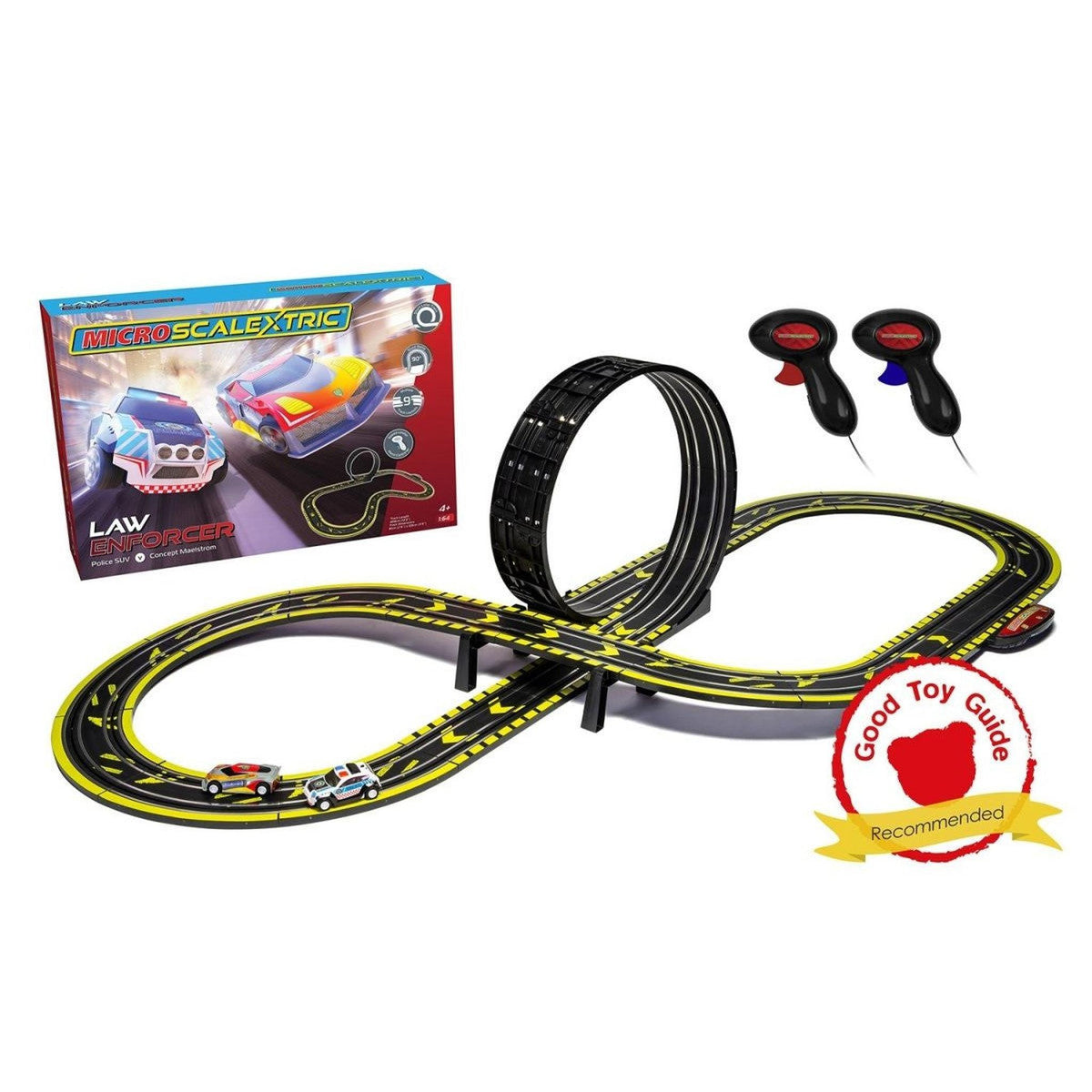 Micro Scalextric Law Enforcer Mains Powered Race Set