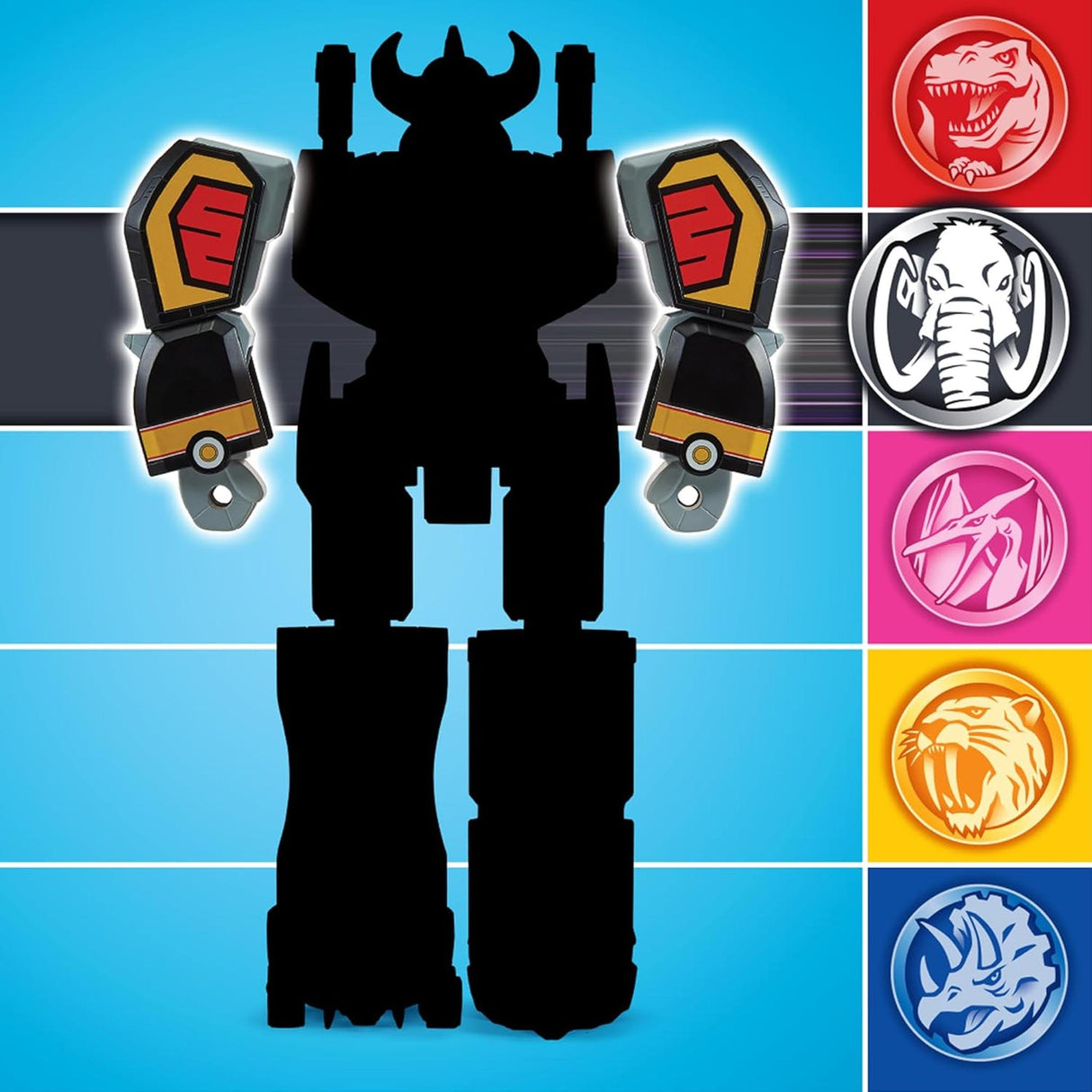 Mighty Morphin Power Rangers Re-Ignition Combinable Dinozord - Mastodon