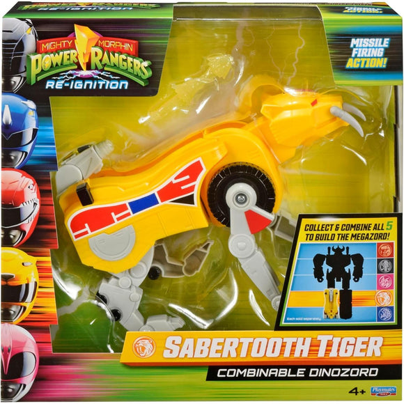 Mighty Morphin Power Rangers Re-Ignition Combinable Dinozord - Sabertooth Tiger