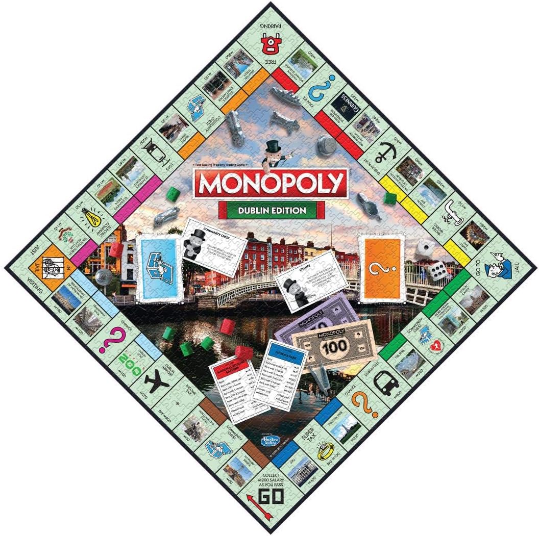Monopoly 1000pc Puzzle - Dublin Edition