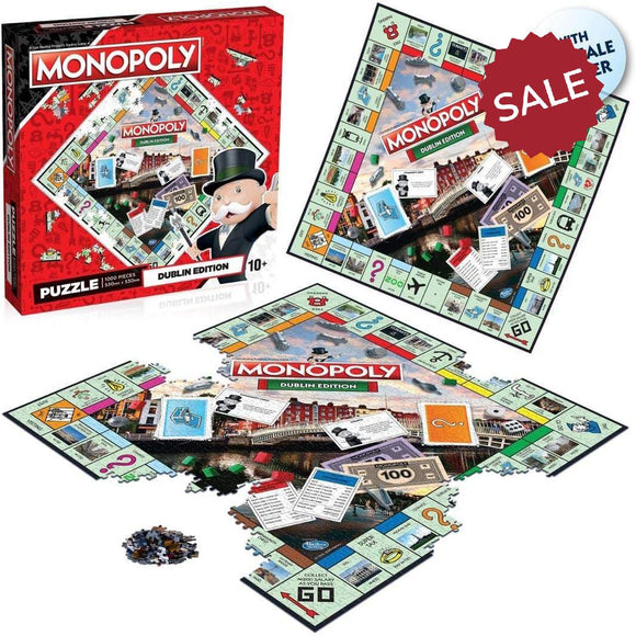 Monopoly 1000pc Puzzle - Dublin Edition