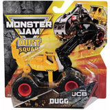 Monster Jam JCB Dirt Squad 1:64 Diecast Monster Vehicles, Assorted