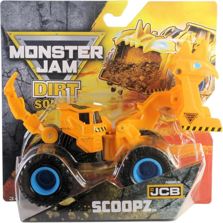 Monster Jam JCB Dirt Squad 1:64 Diecast Monster Vehicles, Assorted