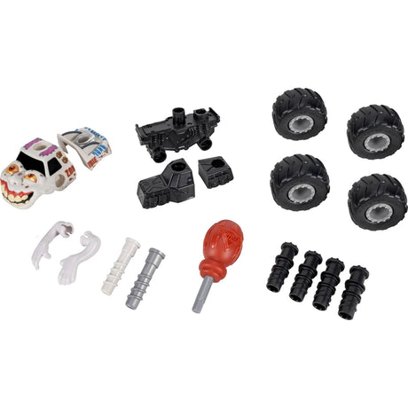 Monster Jam Monstruction 5" Buildable Monster Truck - Zombie