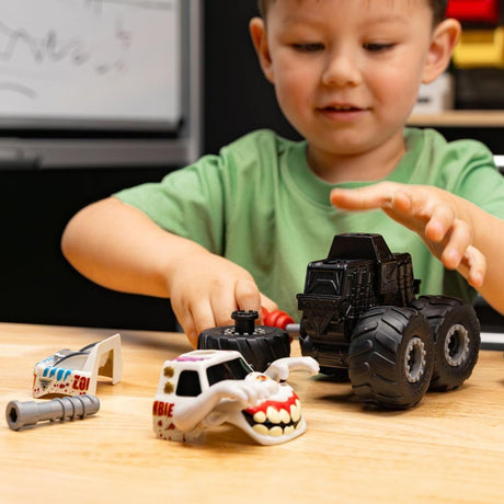 Monster Jam Monstruction 5" Buildable Monster Truck - Zombie