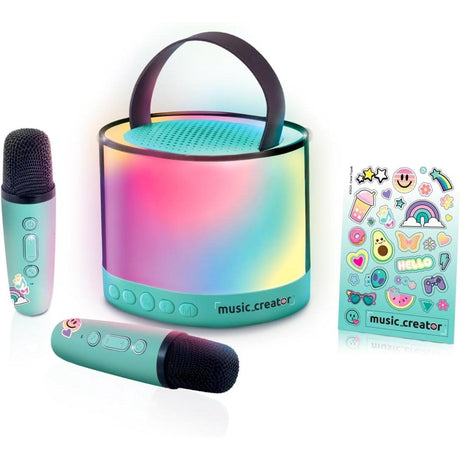 Music Creator Mini Karaoke Station with 2 Microphones