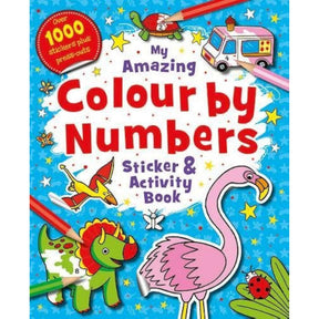 My Amazing Colour by Numbers Sticker & Activity Book
