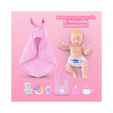 My Mini Baby: Mom & Baby Surprise - Blonde Doll with Pink Accessories
