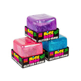 NeeDoh Nice Berg Glitter & Glow Cube, Assorted