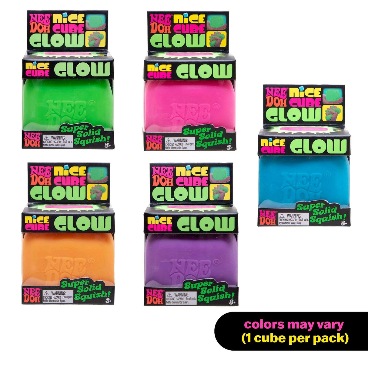 Needoh Nice Cube Glow Needoh