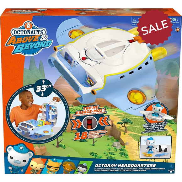 Octonauts Above & Beyond Octoray Transforming Playset