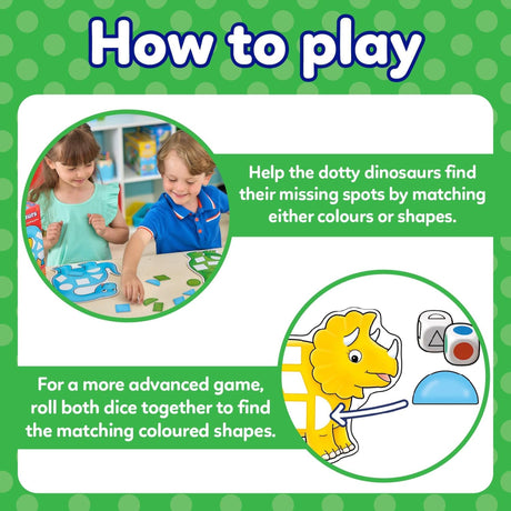 Orchard Toys Dotty Dinosaurs Game