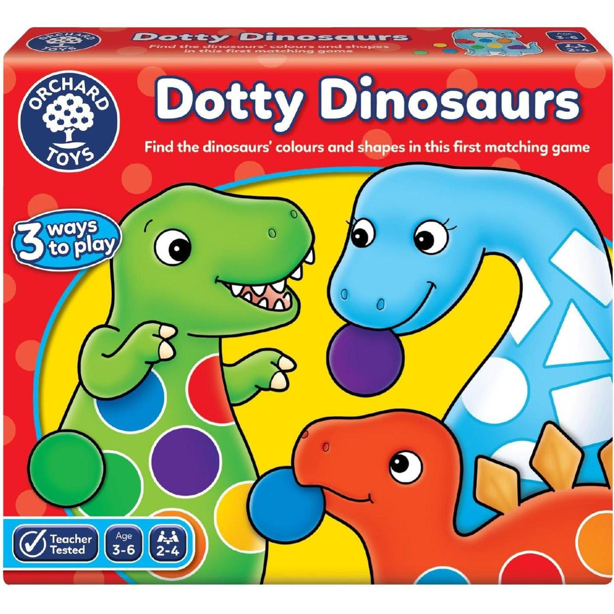 Orchard Toys Dotty Dinosaurs Game