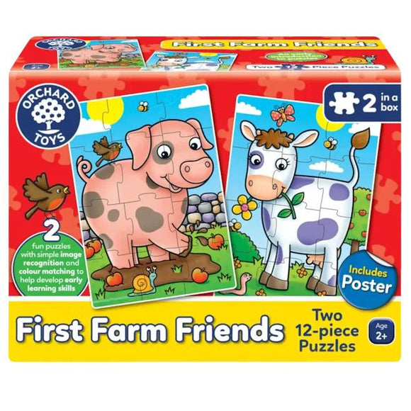 Orchard Toys First Farm Friends Jigsaw Puzzles
