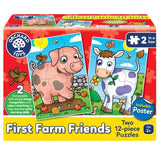 Orchard Toys First Farm Friends Jigsaw Puzzles