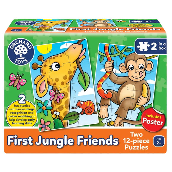 Orchard Toys First Jungle Friends Jigsaw Puzzles