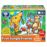 Orchard Toys First Jungle Friends Jigsaw Puzzles