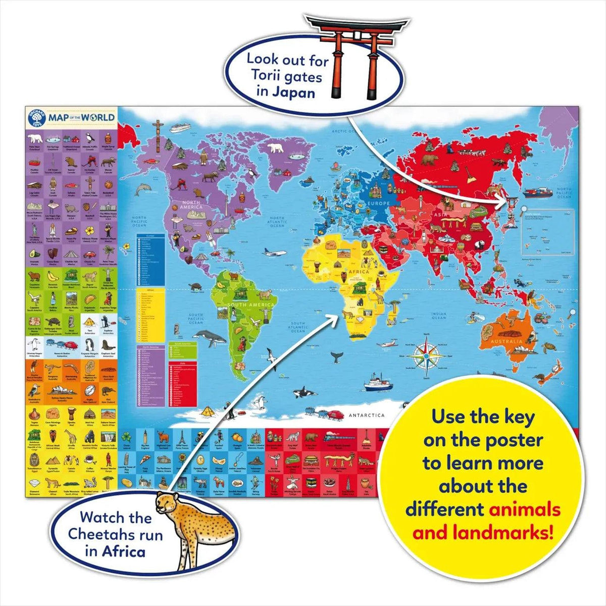 Orchard Puzzle Map of the World Jigsaw Puzzle