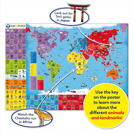 Orchard Puzzle Map of the World Jigsaw Puzzle
