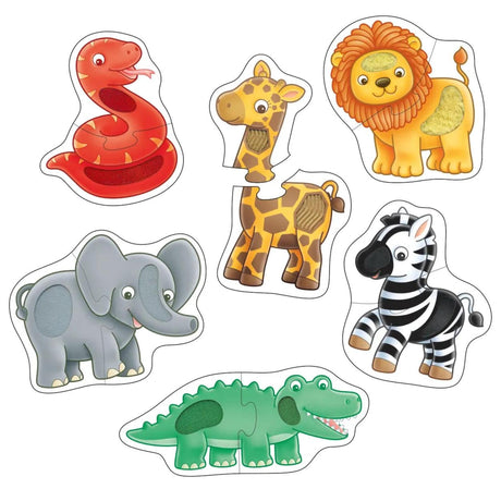 Orchard Toys Match & Feel 2 Piece Puzzle