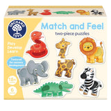Orchard Toys Match & Feel 2 Piece Puzzle
