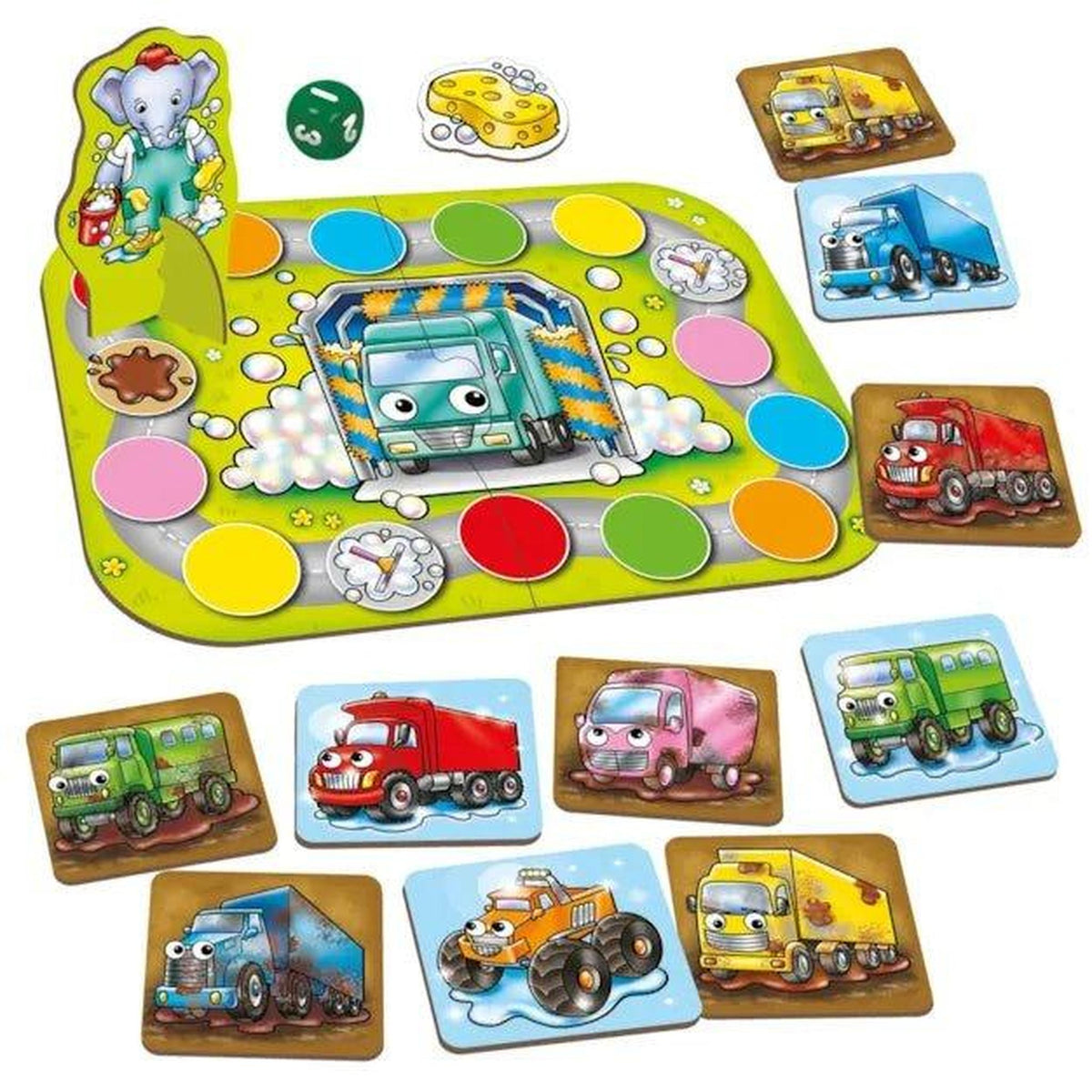 Orchard Toys Mucky Trucks Game