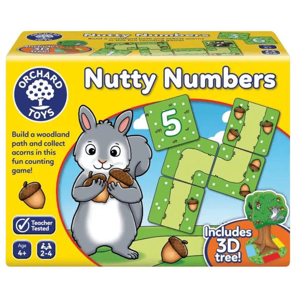 Orchard Toys Nutty Numbers Game