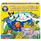 Orchard Toys Where Do I Live? Game