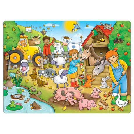 Orchard Toys Who's on the Farm? Jigsaw