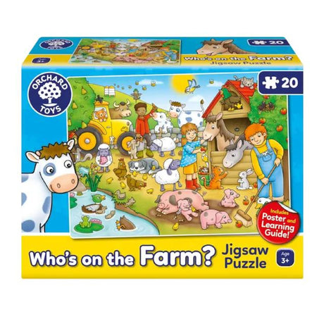 Orchard Toys Who's on the Farm? Jigsaw