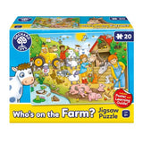 Orchard Toys Who's on the Farm? Jigsaw