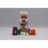Jigglets 3D-Printed Figures: Stomp into the Jurassic 5-pack