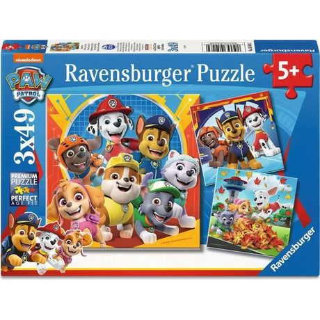PAW Patrol 3x49-piece Puzzles