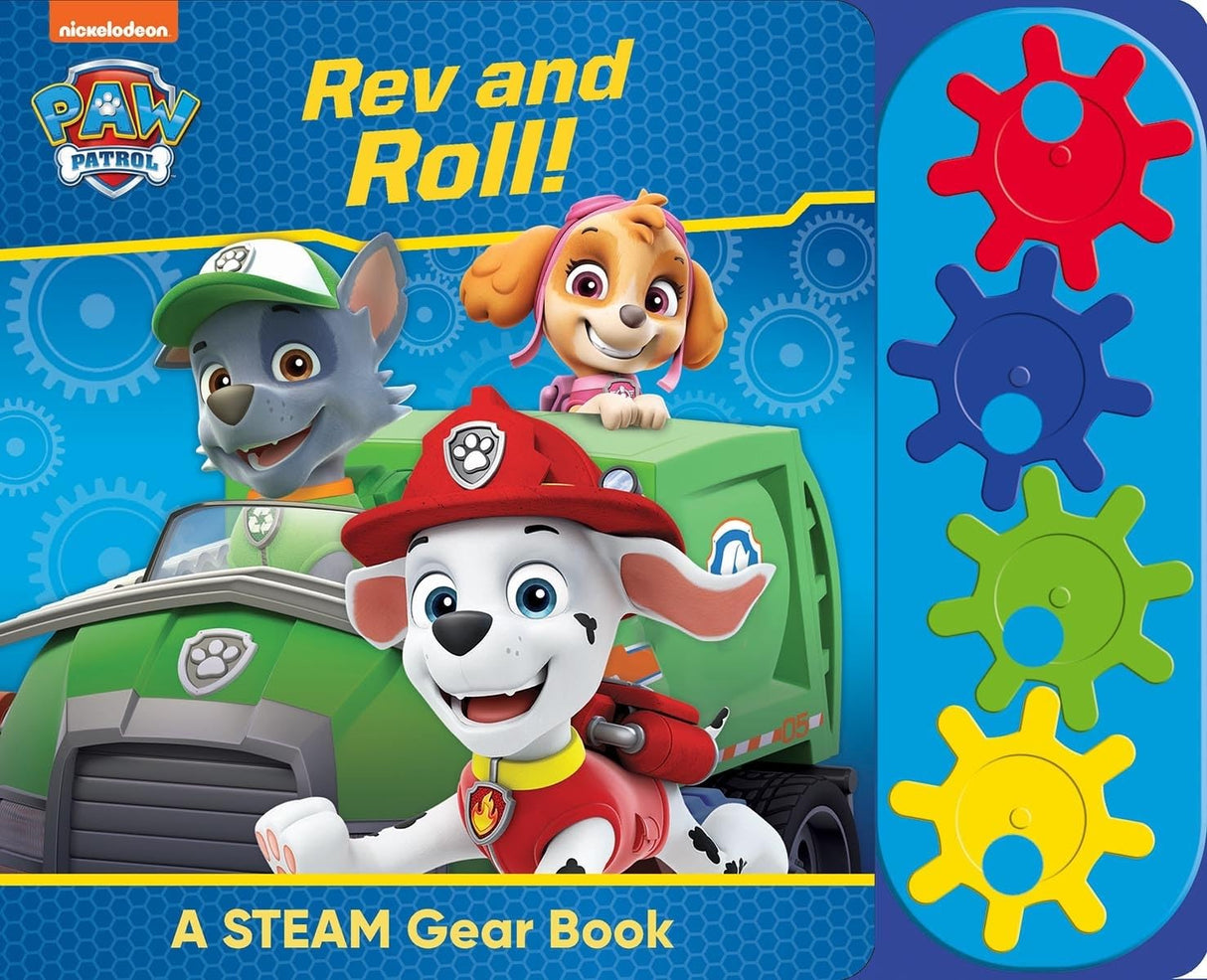 PAW Patrol Rev and Roll! STEAM Gear Book